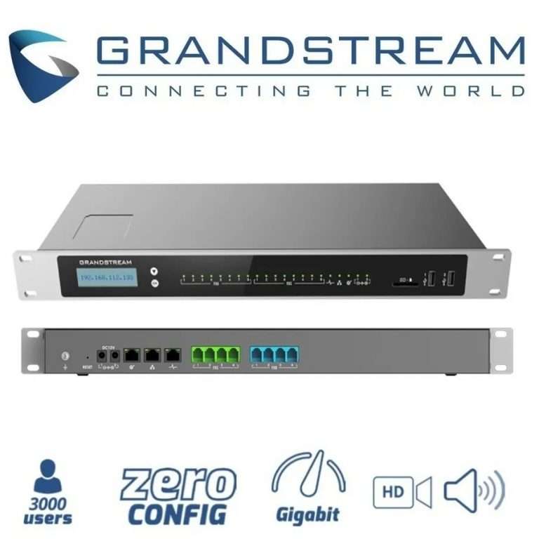 Central Telefonica Ip Pbx Grandstream Ucm A Xfxs Xfxo Tecnit