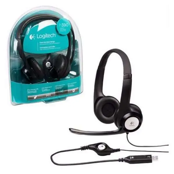 AURICULAR MICR FONO CONTROL VOLUMEN LOGITECH H390 TECNIT