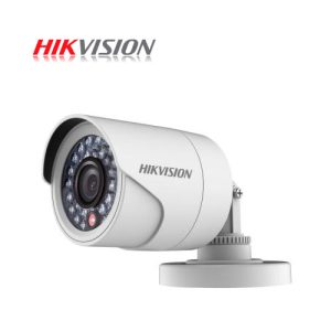 CAMARA DE VIGILANCIA TURBO HD BALA HIKVISION DS-2CE16C0T-IRPF 1MP 720P 2.8mm IP66 DIA Y NOCHE