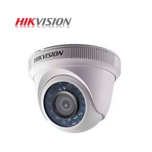 CAMARA DE VIGILANCIA TURBO HD DOMO HIKVISION DS-2CE56C0T-IT1F 1MP 720P 2.8mm IP66 DIA Y NOCHE