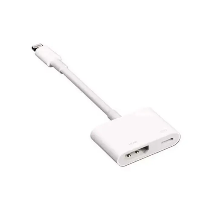  FEINODI Adaptador Lightning a HDMI para iPhone/iPad a TV,  adaptador USB OTG dual con entrada de micrófono para transmisión en vivo,  teclado MIDI, mouse, HD TV/proyector/monitor compatible : Electrónica