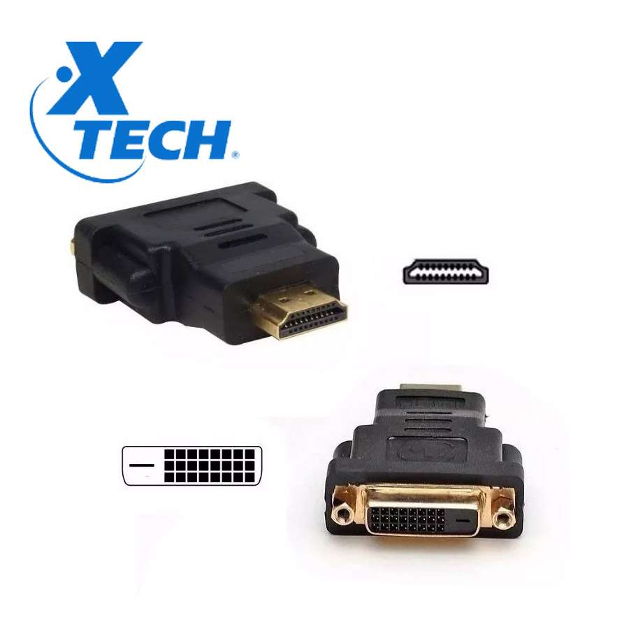 Adaptador HDMI Macho DVI-D Video Hembra - Adaptadores de Cable de Vídeo