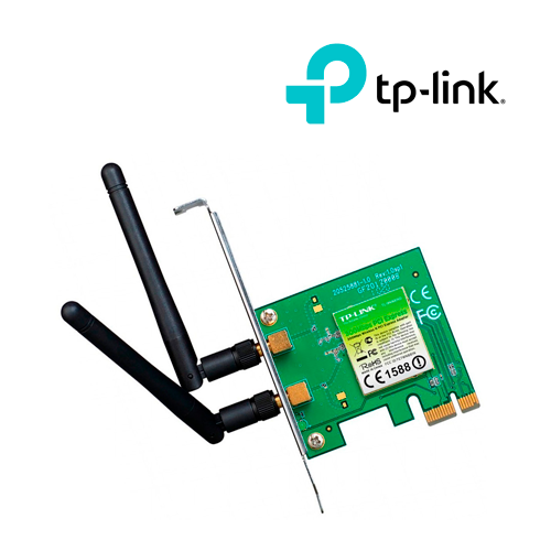 Tarjeta de Red Wifi PCI Express inalámbrico N a 300 Mbps TP-Link TL-WN881ND