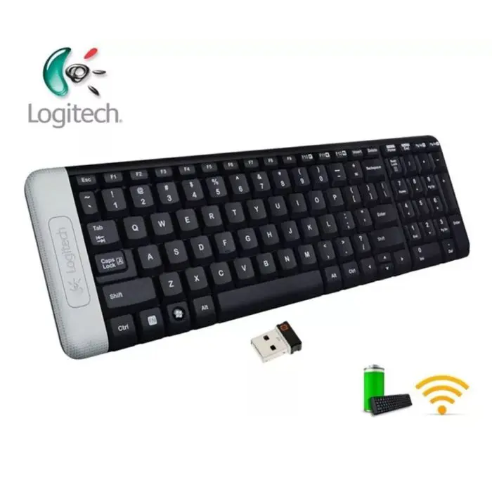 TECLADO INALAMBRICO LOGITECH K230 EN ESPA OL COMPACTO EN COLOR