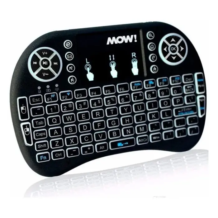 MINI TECLADO INAL MBRICO CON TOUCHPAD EN ESPA OL MULTIMEDIA PARA