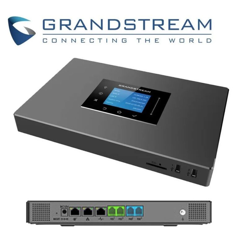 CENTRAL TELEFONICA IP PBX GRANDSTREAM UCM6302A 3 PUERTOS LAN/WAN 2xFXS ...