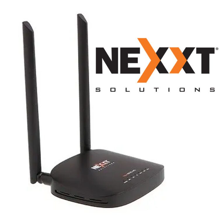 ROUTER REPETIDOR WIRELESS AC NEXXT NYX1200-AC DUAL BAND DOS ANTENAS ...