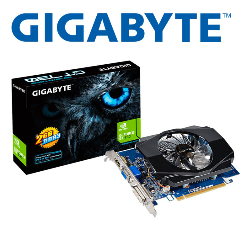 Tarjeta De Video Gigabyte Gt730 Pci E X16 2 0 De 2gb Ddr3 Vga Hdmi