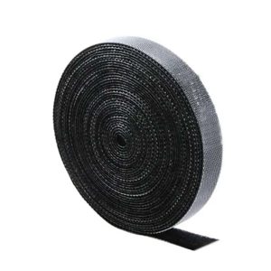 CINTA VELCRO DOBLE FACE 20mm DE 5 METROS NEGRA