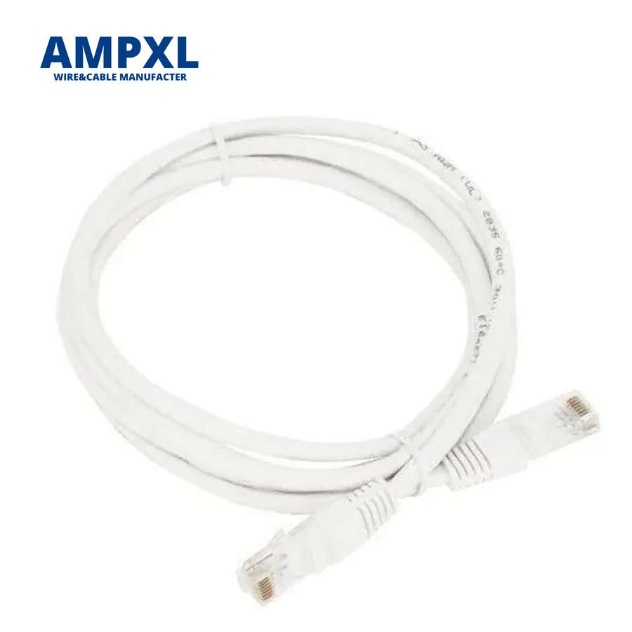 ▷ AMPXL AM-PC-10 Patch Cord Cable UTP Ethernet CAT5e de 10 metros