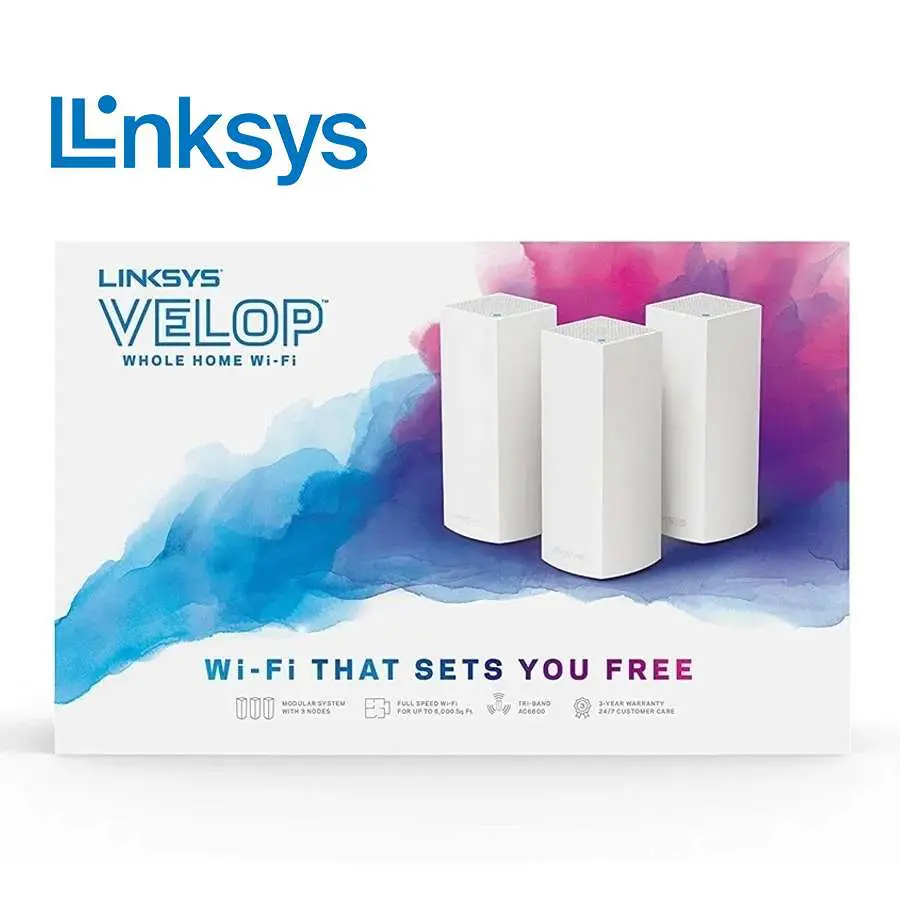 SISTEMA EXTENSIÓN WIFI MESH LINKSYS VELOP AC2200 | TECNIT