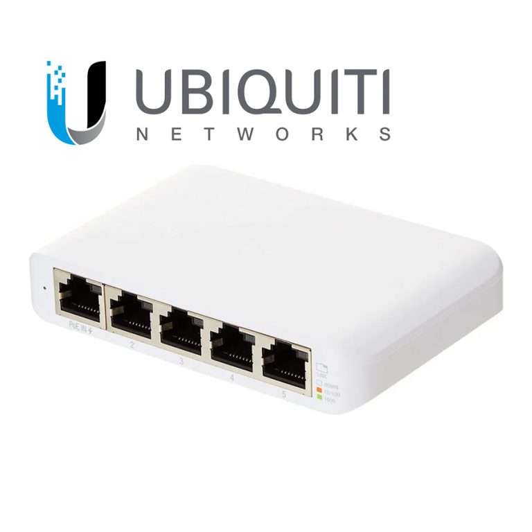 Switch Ubiquiti Unifi 5 Puertos Gigabit 1 Poe L2 Adapt Usbc TECNIT