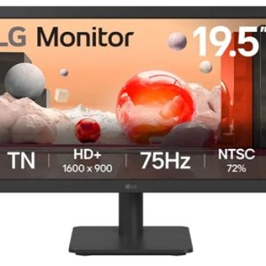 MONITOR LED LG 20U401A-B WIDE SCREEN DE 19.5" VGA, HDMI