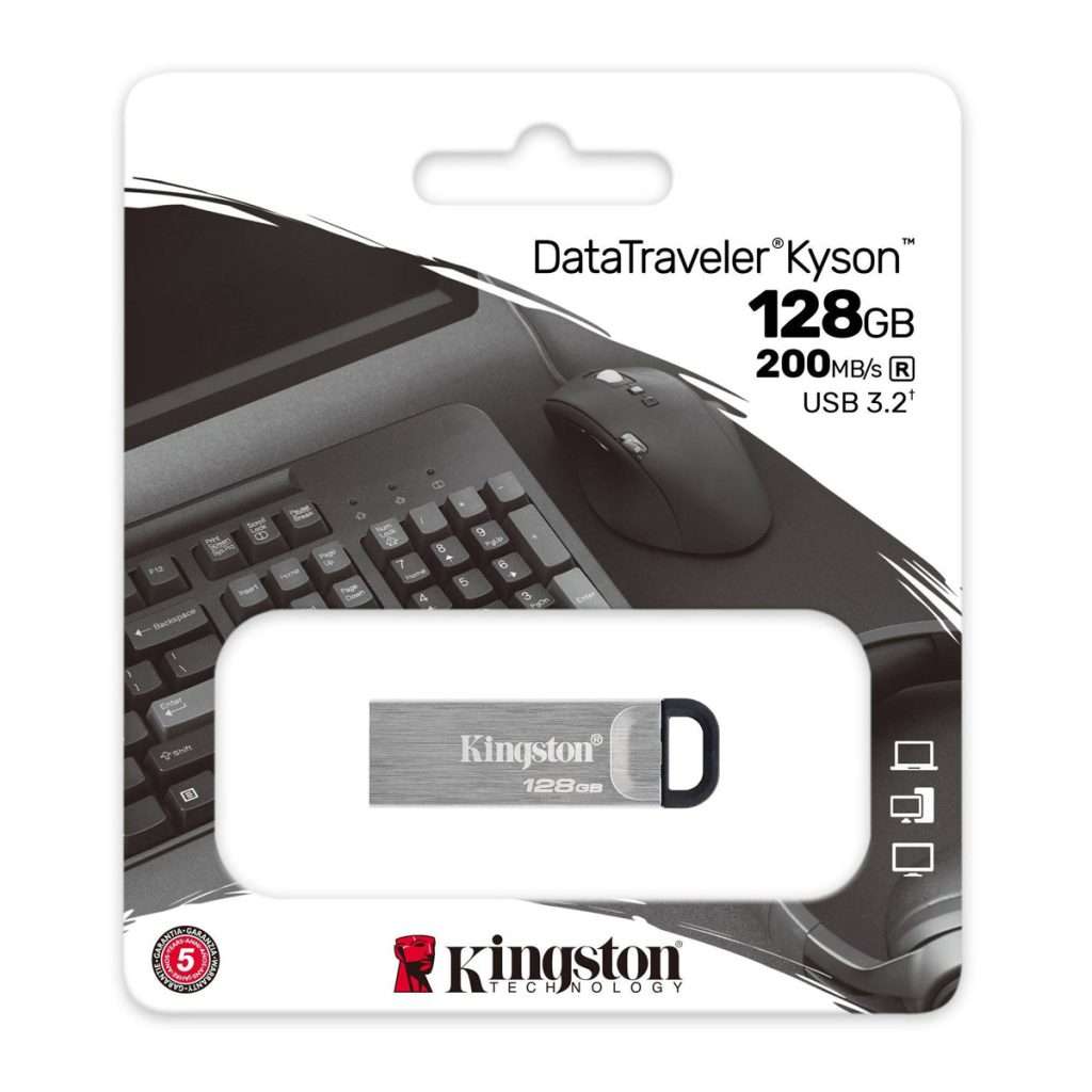 Flash Memory Kingston De 128gb Data Traveler Kyson TECNIT