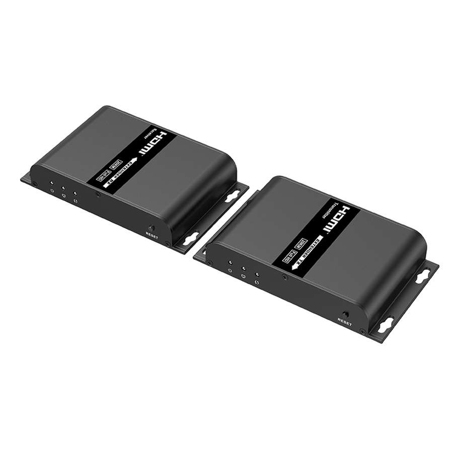 ADAPTADOR KIT EXTENSION ACTIVO HDMI CON FIBRA OPTICA HASTA 20km, INCLUYE TX+RX