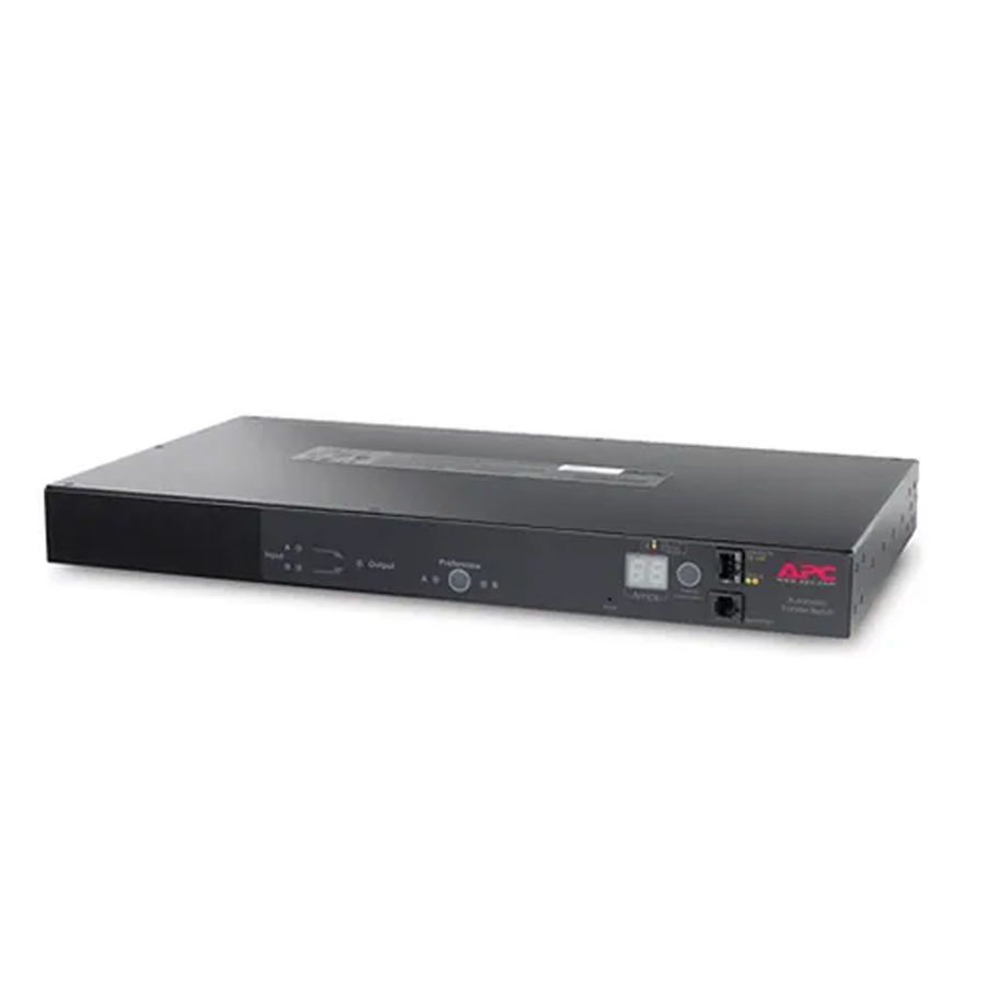 ATS APC AP7721 HORIZONTAL 12 TOMAS 12xC13, 2XC14 208V-230V PARA RACK
