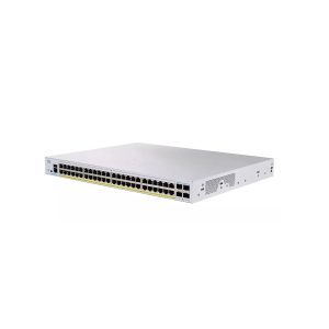 SWITCH CISCO BUSSINESS CBS350-48P-4X-NA ADMINISTRABLE L3 DE 48 PUERTOS GIGABIT 10/100/1000 POE+ 370W + 4 PUERTOS 10 GIGABIT SFP+ RACKEABLE