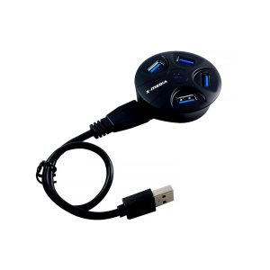 MINI-HUB-X-MEDIA-XM-UB-3004-USB-3