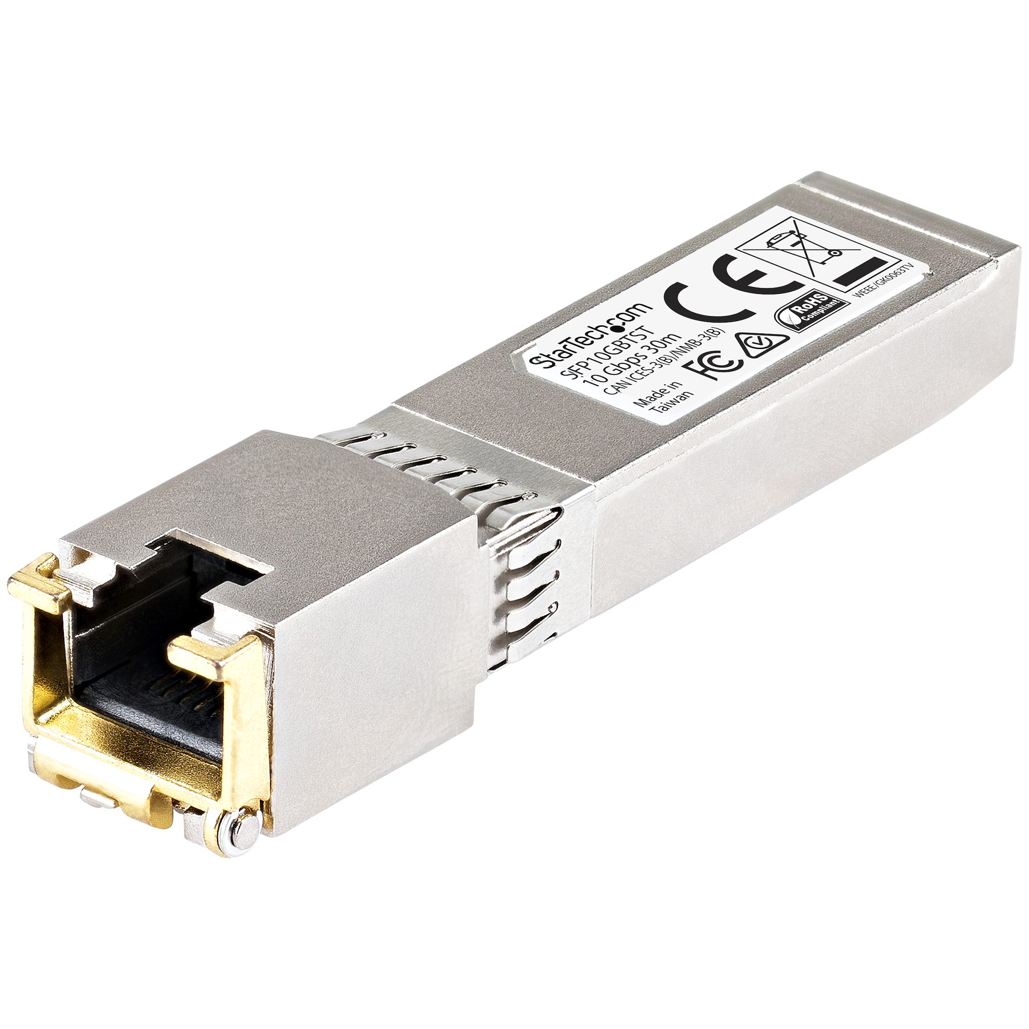 MODULO DE FIBRA SFP CISCO SFP-10G-T-X 10 GIGABIT CONECTOR RJ45 30mts.