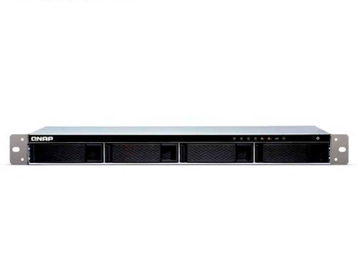 SERVIDOR NAS QNAP TS-431XEU-2G-US 4xBAHIAS, SATA, QC 1.7GHz, DDR3 2GB,4 PUERTOS USB 3.0, 2 GIGABIT + 1 10GIGABIT SFP+ RACK
