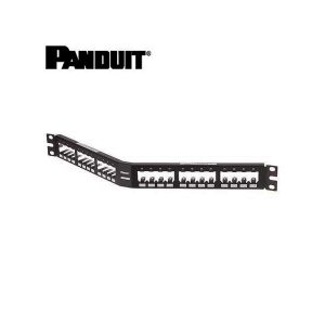 PATCH-PANEL-PANDUIT-CPA24BLY-MODULAR-ANGULO-CAT6-24-PUERTOS