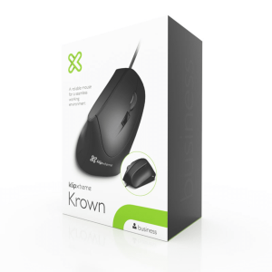 MOUSE OPTICO KLIP XTREME KMO-506 ERGONOMICO USB NEGRO