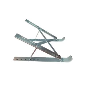 SOPORTE AJUSTABLE DELTA PARA LAPTOP INCLINABLE 6 NIVELES DE ALUMINIO