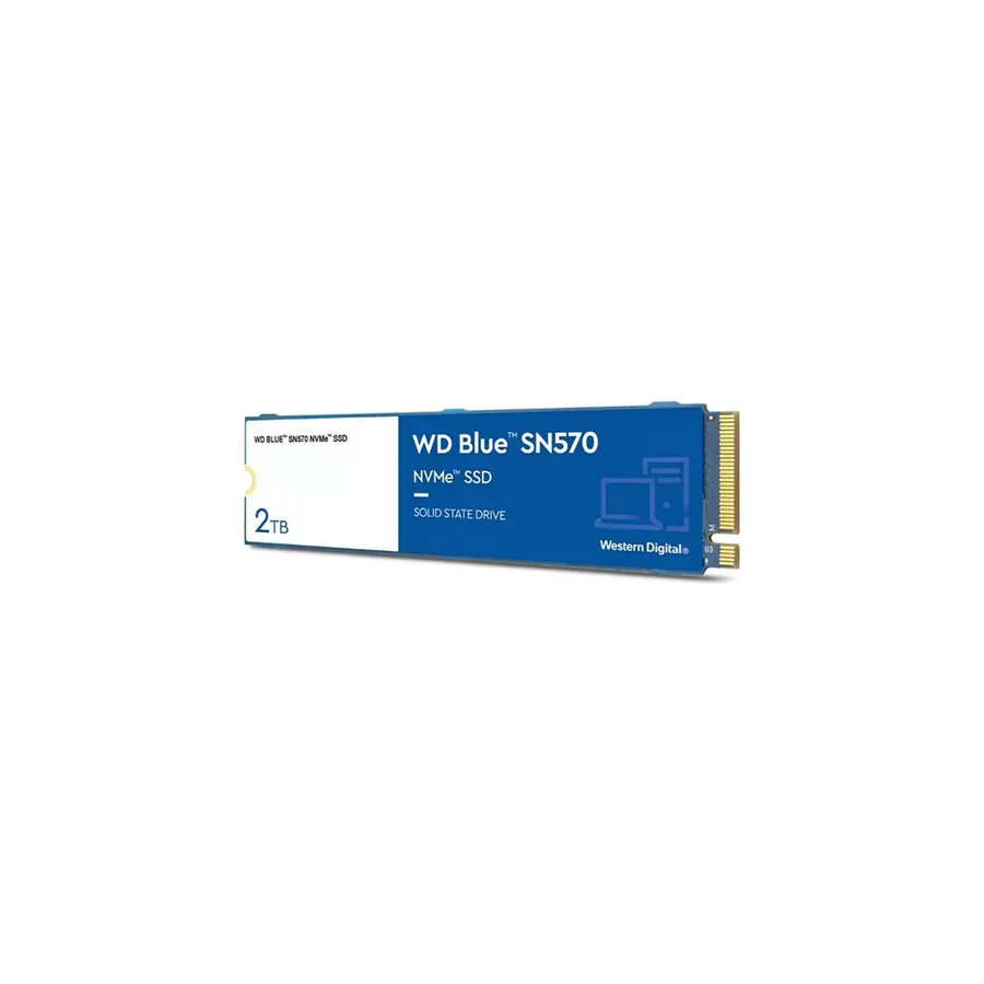 UNIDAD DE ESTADO SOLIDO 2TB SSD WESTERN DIGITAL SN570 M.2 AZUL WDS200T3B0C