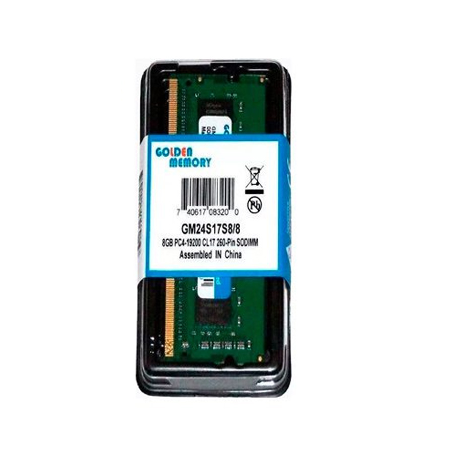 MEMORIA RAM GOLDEN GM24S17S8/4 DDR4 SO-DIMM 4GB PC4-19200 2400MHz