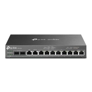 ROUTER VPN TP-LINK SAFESTREAM TL-ER7212PC BALANCEADOR DE CARGA BANDA ANCHA 2WAN + 2XLAN + 8 PUERTOS GIGABIT 10/100/1000 PoE+ 24980k SESIONES SFP