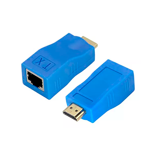 ADAPTADOR KIT EXTENSION DELTA HDMI CON CABLE UTP 1xRJ45 CABLE HASTA 5mts.