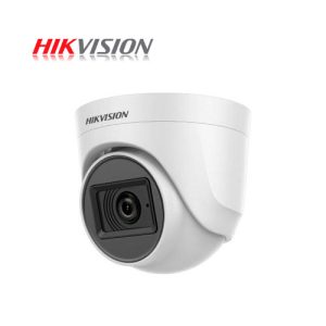 CAMARA DE VIGILANCIA HD DOMO HIKVISION DS-2CE76D0T-ITPFS 2MP 1080P 2.8mm IP67 DIA Y NOCHE, SOPORTA AUDIO