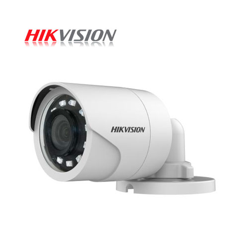 CAMARA DE VIGILANCIA TURBO HD BALA HIKVISION DS-2CE16D0T-IRF 2MP 1080P 2.8mm IP66 DIA Y NOCHE (metal)