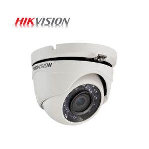 CAMARA DE VIGILANCIA TURBO HD DOMO HIKVISION DS-2CE56D0T-IRPF 2MP 1080P 2.8mm IP66 DIA Y NOCHE (plastico)