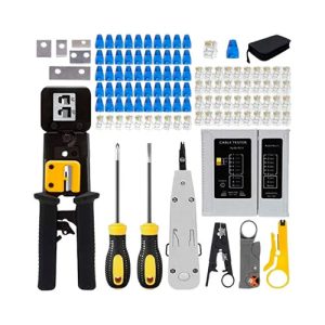 KIT DE HERRAMIENTAS PARA REDES 10 PIEZAS DE PASO