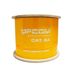 ROLLO DE CABLE U/FTP QPCOM QP-66304AFPE OUTDOOR BLINDADO