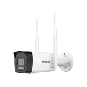 CAMARA IP DE VIGILANCIA HD TIPO BALA HIKVISION DS-2CV1043G2-LIDWF 4MP 2.8mm H.265 DIA Y NOCHE HIBRIDA AUDIO WI-FI IP66 (metal/plástico)