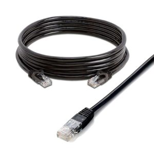 CABLE DE RED FTP OWIRE PATCH CORD BLINDADO NEGRO CAT6A