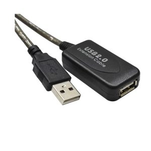 CABLE EXTENSION ACTIVA DELTA USB 2.0 TIPO AA MACHO HEMBRA 15mts.