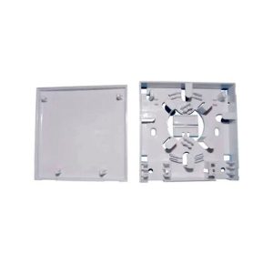 ROSETA PLASTICA OWIRE DE FIBRA OPTICA PARA 2 PUERTOS