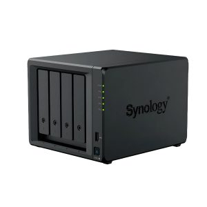 SERVIDOR NAS SYNOLOGY DS925+, 4xBAHÍAS 3.5"/2.5" + 2xBAHÍAS M.2 2280 NVMe SSD, SATA, RAID 0 A 10, 2.0 GHz, 4 GB DDR4 , PUERTO USB, 2xLAN