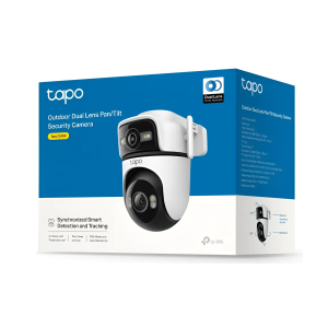 CAMARA DE VIGILANCIA WIFI PT DL TP-LINK TAPO C545D 2K 3MP, DOBLE LENTE, MICRO-SD, AUDIO, EXTERIOR, DIA Y NOCHE, IA