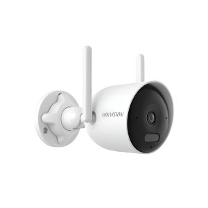 CAMARA WIFI DE VIGILANCIA HD TIPO BALA HIKVISION DS-2CFW04 4MP 2.8mm H.265 IP66 DIA Y NOCHE (plástico)