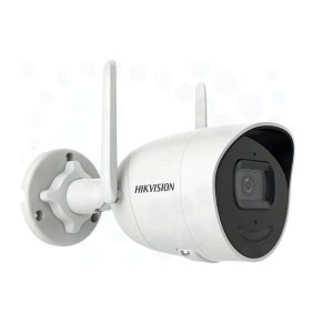 CAMARA IP DE VIGILANCIA HD WIFI TIPO BALA HIKVISION DS-2CV2041G2-IDW 4MP 2.8mm H.265+ DIA Y NOCHE AUDIO IP66 (metal/plástico)