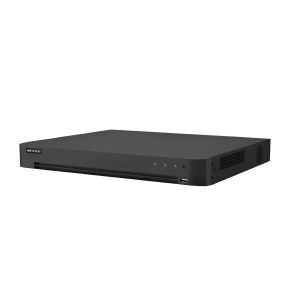 DVR HÍBRIDO 16CH HIKVISION ACUSENSE iDS-7216HQHI-M2/XT, MINI TURBO HD 16 PUERTOS BNC + 8IP, 2xUSB 2.0, HDMI/VGA, RCA, H.265+