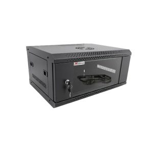 GABINETE RACK XT-W1-5404 XTRING COMPACTO DE PARED 4UR PUERTA VIDRIO (28x54x40cm)