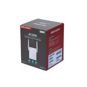 REPETIDOR WIRELESS AC1200 HIKVISION DS-3WRE12C DUAL BAND DOS ANTENAS PLUG PARED