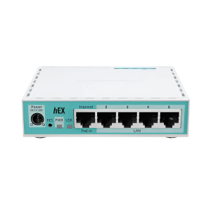 ROUTER MIKROTIK HEX E50UG DE 5 PUERTOS GIGABIT OS L4