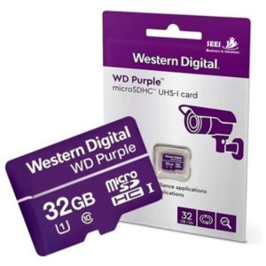 MEMORIA MICRO-SD WESTERN D. WDD032G1P0C-85AEL0 DE 32GB PURPLE
