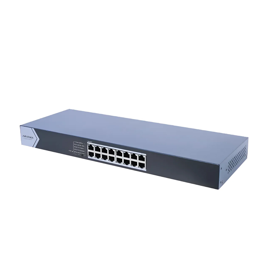 SWITCH HIKVISION DS-3E0516-E DE 16 PUERTOS GIGABIT 10/100/1000 RACKEABLE
